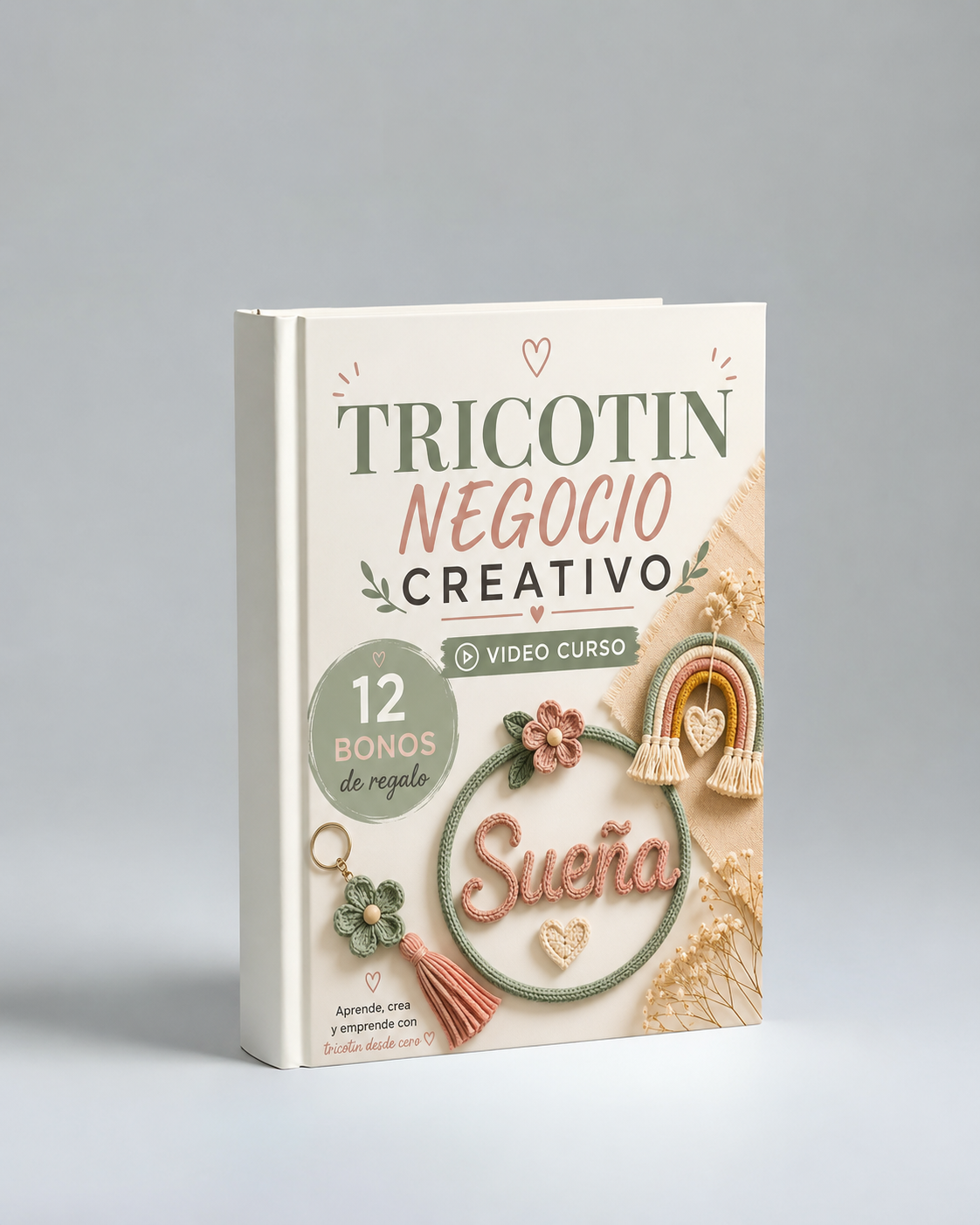 Tricotín negocio creativo: VIDEO-CURSO + 12 BONOS REGALO 🎁
